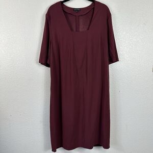 Universal Standard Marilyn Burgundy Midi Dress xs large